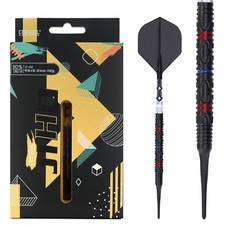 CUESOUL JIHO 18/19/20/21g Soft Tip 90 Tungsten Dart Set with ROST T19 Flight
