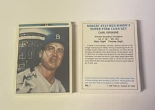 1986 TCMA Robert Stephen Simon Super Star Set Singles You Pick