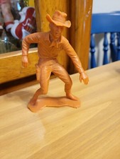 VINTAGE 1964 LARGE 6" MARX COWBOY TOY FIGURE