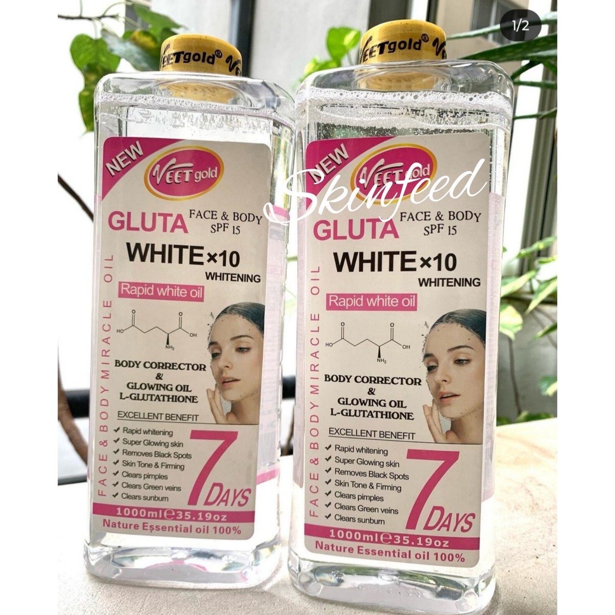 kosmoderma glutathione reviews Skin Lightening Combo (Cream & Capsules)