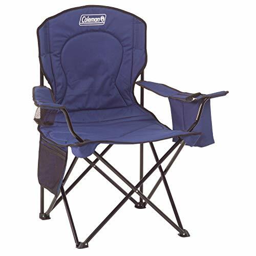 coleman oversized quad chair with cooler