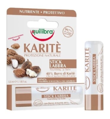 Equilibra Lippenbalsam mit Shea-Butter, 5,5 ml