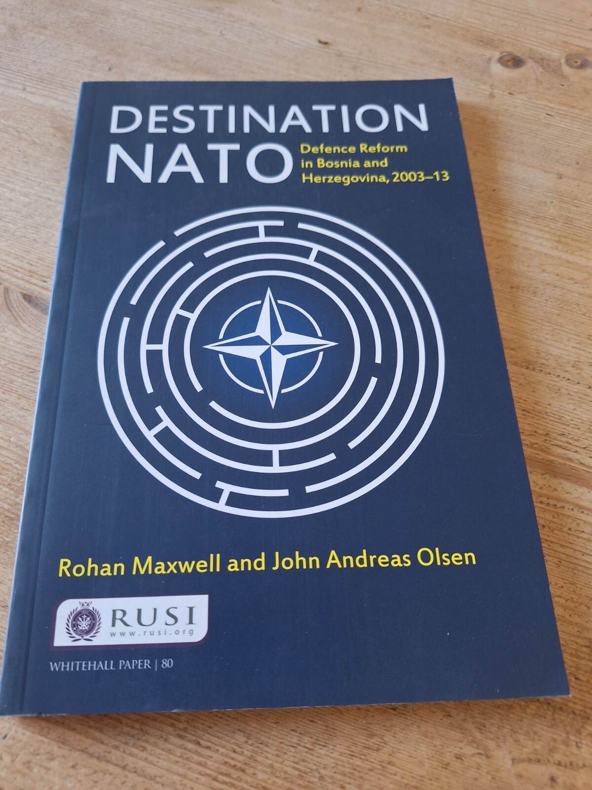 Destination NATO Defence Reform in Bosnia and Herzegovina, 2013