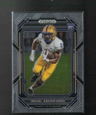 Israel Abanikanda Rookie RC 2023 Panini Prizm Draft Picks #127