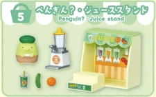 Sumikko Gurashi Penguin? Juice Stand #5 Welcome Shops Market Re-Ment Miniature 