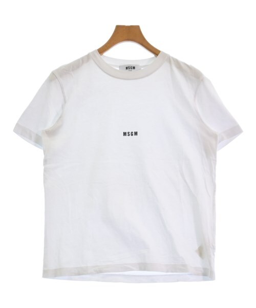 MSGM T-shirt/Cut & Sewn White M 2200473958039 | eBay