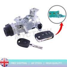 Ignition Starter Switch Steering Lock Barrel For GOLF MK5 MK6 04-2013 W/Key Fob