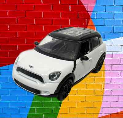 Mini Cooper S Countryman White MotorMax Scale 1:43 | eBay