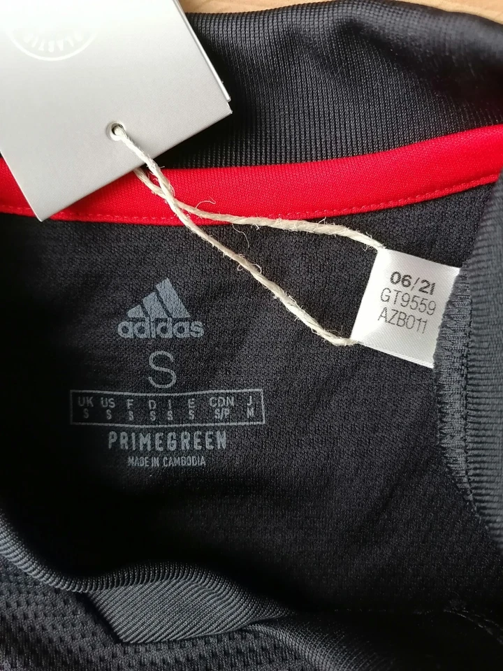 ⚽Ajax⚽ 🇬🇳 Amsterdam Trikot S Saison 2020 Bob Marley Adidas Sondertrikot  - Bild 2 von 4