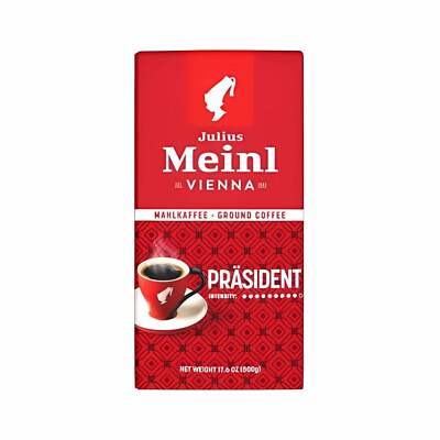 Julius Meinl Prasident Ground Coffee 17.6oz/500g