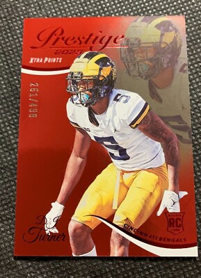 2023 PANINI PRESTIGE FOOTBALL - ROOKIES RC / PARALLELS / NUMBERED / INSERTS / SP