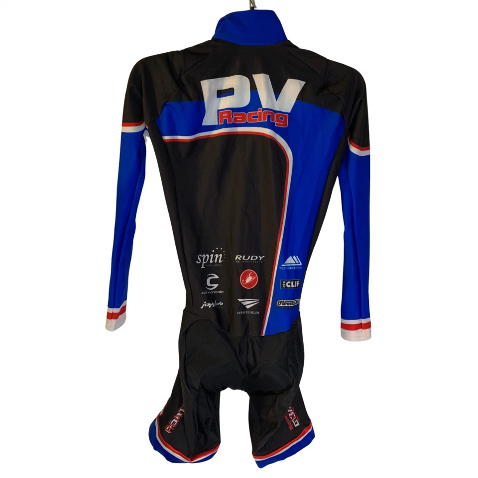 Traje de velocidad Castelli CX para hombre talla S NUEVO almohadilla térmica para besos L0264 ciclismo carreras LS Foto 2 de 4