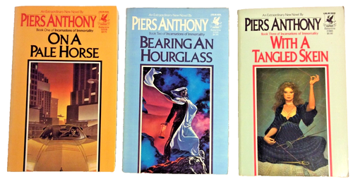 Piers Anthony Incarnations Of Immortality Book Series #1-5 Paperback Lot 1st/1st - Bild 2 von 12