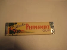 1937 Stick of CHEWING GUM Clark Brothers  Peppermint Gun Unopened Vtge Clark's