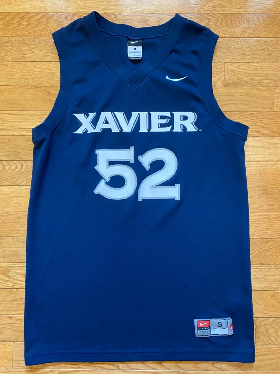 Xavier hotsell basketball jersey