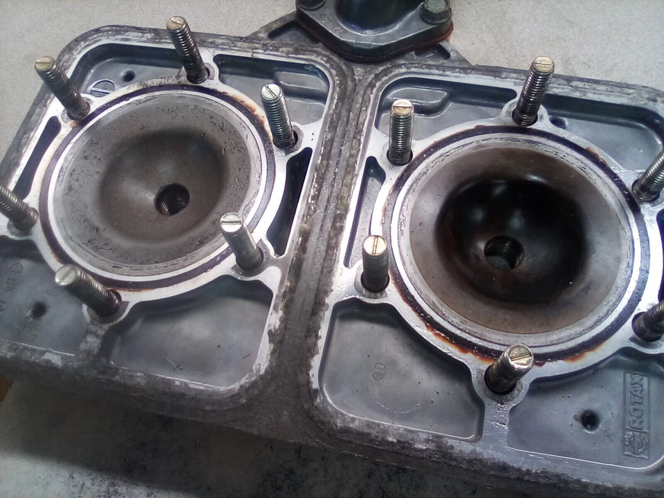 1999 Ski-Doo Formula 500 Dlx двигатель головка блока цилиндров верхняя водяная куртка купола деталь Z - Изображение 4 из 4