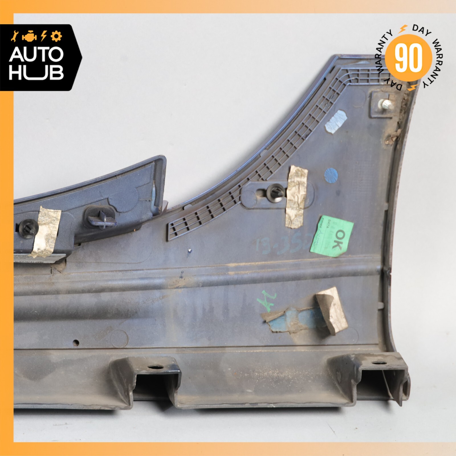 14-22 Maserati Ghibli SQ4 M157 Right Side Rocker Panel Side Skirt Blue OEM 75k