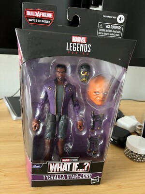 Marvel Legends Hasbro What If The Watcher BAF T'Challa STAR-LORD 6'' Figure -