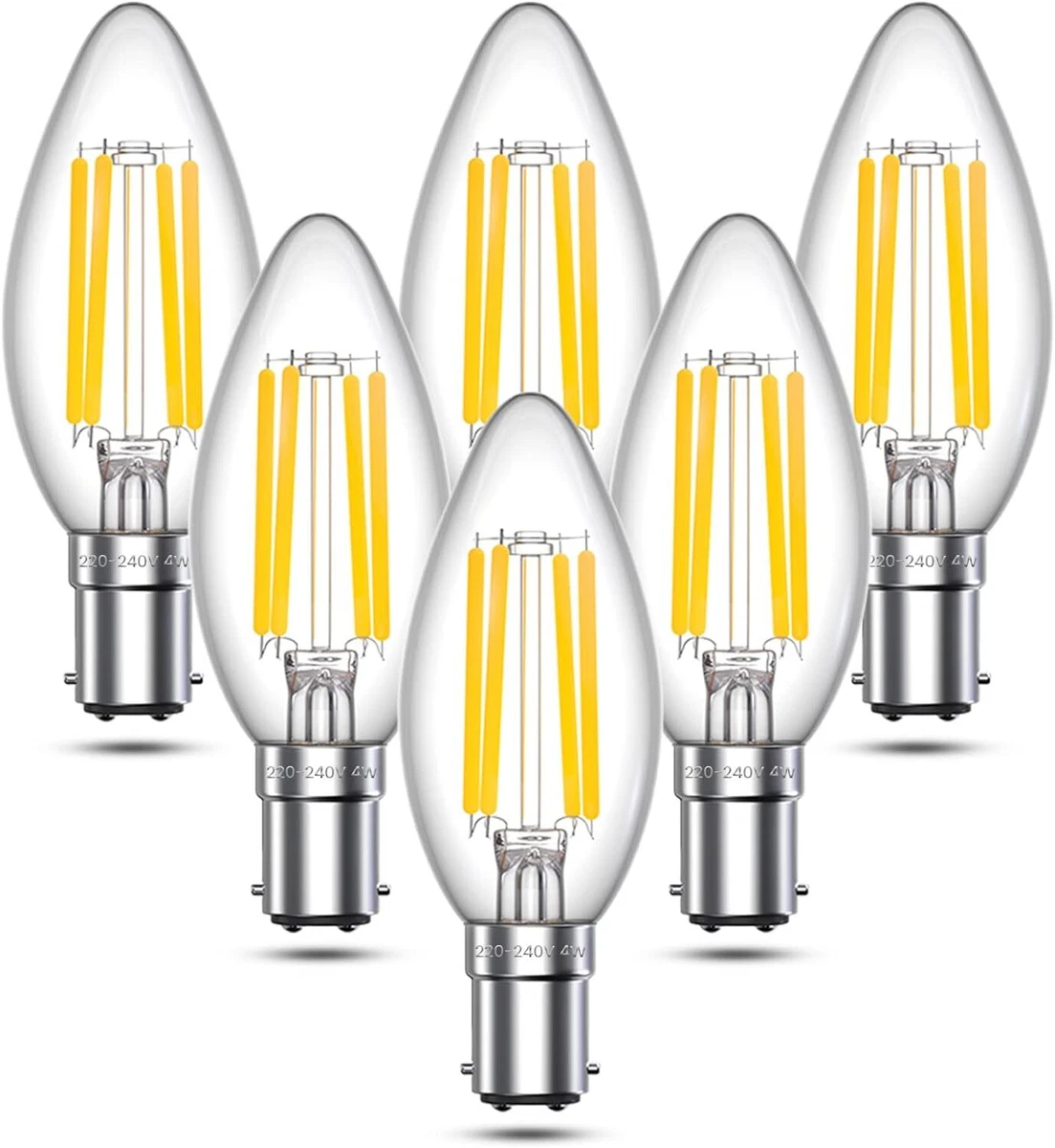 Small bayonet candle bulbs cheap 40w