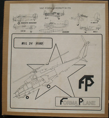 FORMA PLANE - MIL 24 (Hind) - 1:72 - Hubschrauber Modellbausatz - VAC Form KIT 