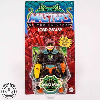 LORD GR'ASP Masters Of The Universe Origins MotU NEU OVP MOC He-Man Figur Grasp