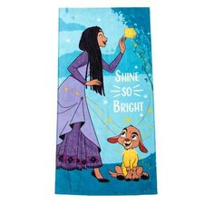 BRAND NEW DISNEY WISH~SHINE SO BRIGHT~BEACH TOWEL~100% COTTON~28" X 58"