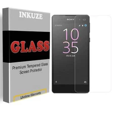 Tempered Glass Screen Protector Guard Saver For Sony Xperia E5
