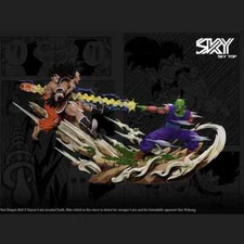 20cm Sky Piccolo Son Goku Dragon Ball Anime Figures Famous Scene World Penetrate