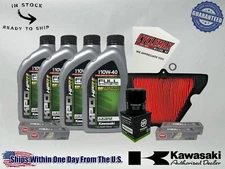 Cyclemax Full-Synthetic KPO Tune-Up Kit fits 2017-2023 Kawasaki NINJA 1000