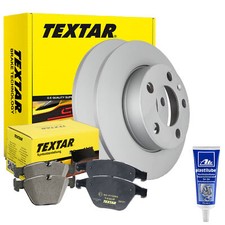 TEXTAR Bremsensatz Mercedes W123 Stufenheck, S-KlasseW116 W126 279mm HINTEN Voll