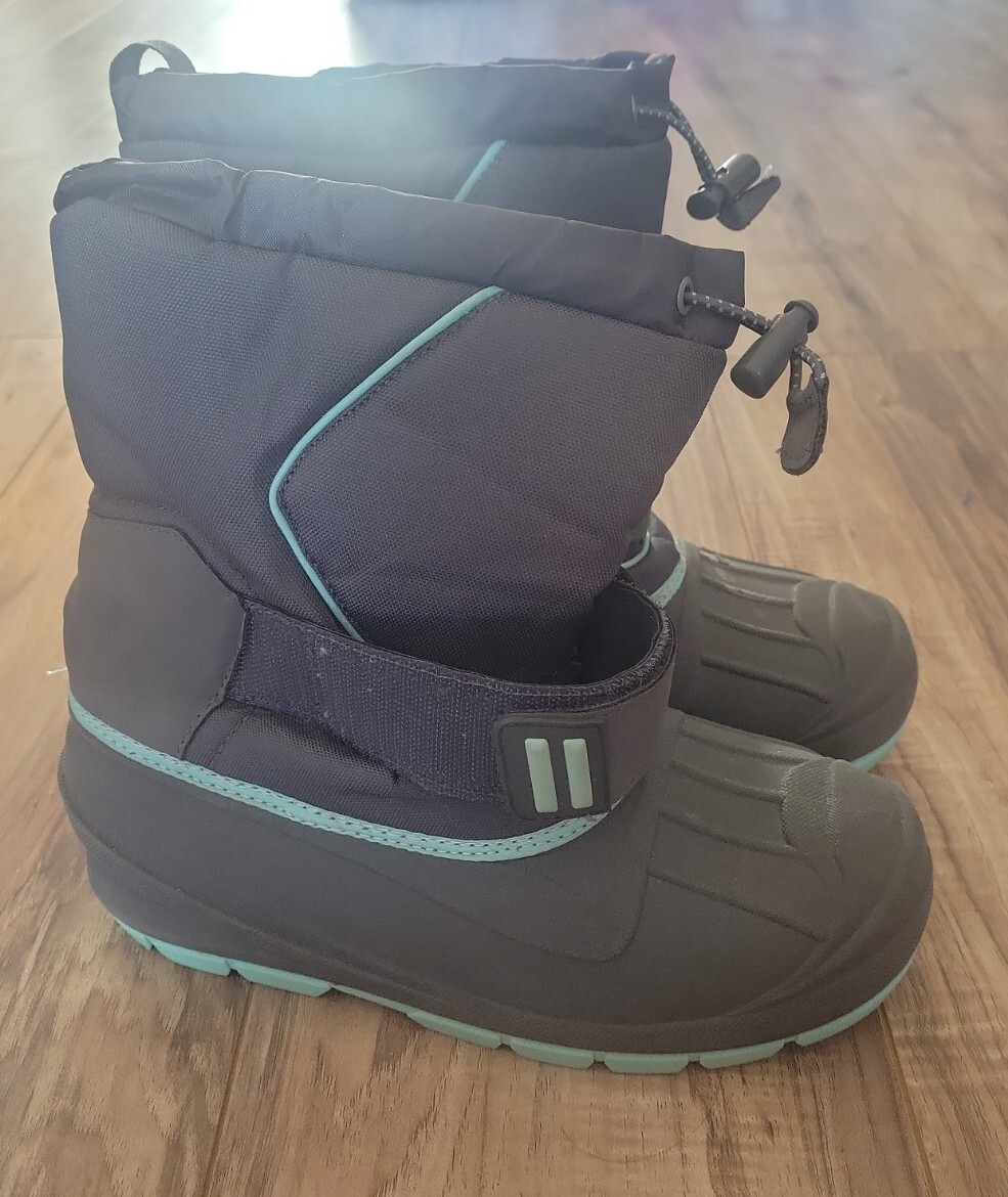 Cat and Jack Thermolite Youth Snow Boots Size 5 Great Condition eBay