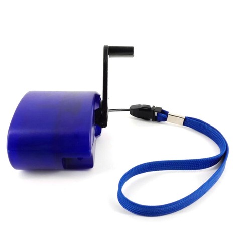 USB Hand Crank Emergency Power Phone Charger Manual Charging Dynamo Generat - Bild 7 von 14