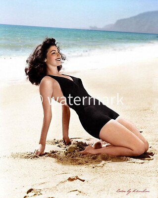 AVA GARDNER - 8x10 Publicity Photo - Hollywood Royalty Sultry Star 1950s Icon Gl