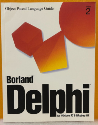 Borland 1996 Delphi Version 2 Object Pascal Language Guide Manual. | eBay