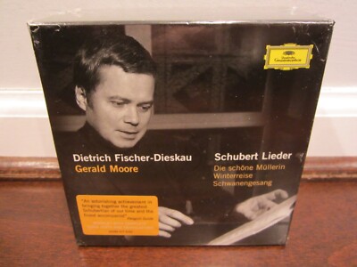 FRANZ SCHUBERT - LIEDER (Dietrich Fischer-Dieskau) (21 CD) (Gerald Moore) SEALED