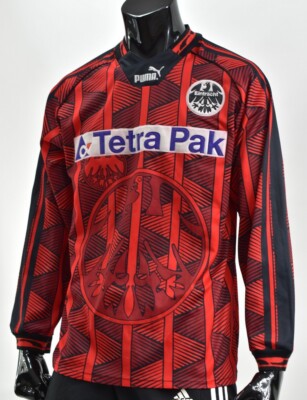 1995-96 PUMA Football Eintracht Frankfurt Home shirt long
