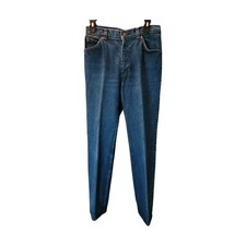 Levi's Jeans Women 28x32 High Rise Tapered Rare White Label Vintage 70's