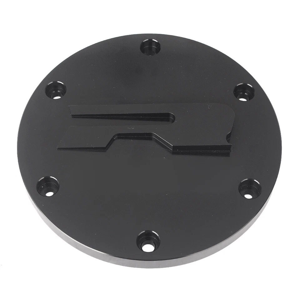 Cubierta Motor Derby​ CNC Aluminio Negro Ajuste Suzuki Boulevard M109R 2007-2017 2008 Foto 2 de 4