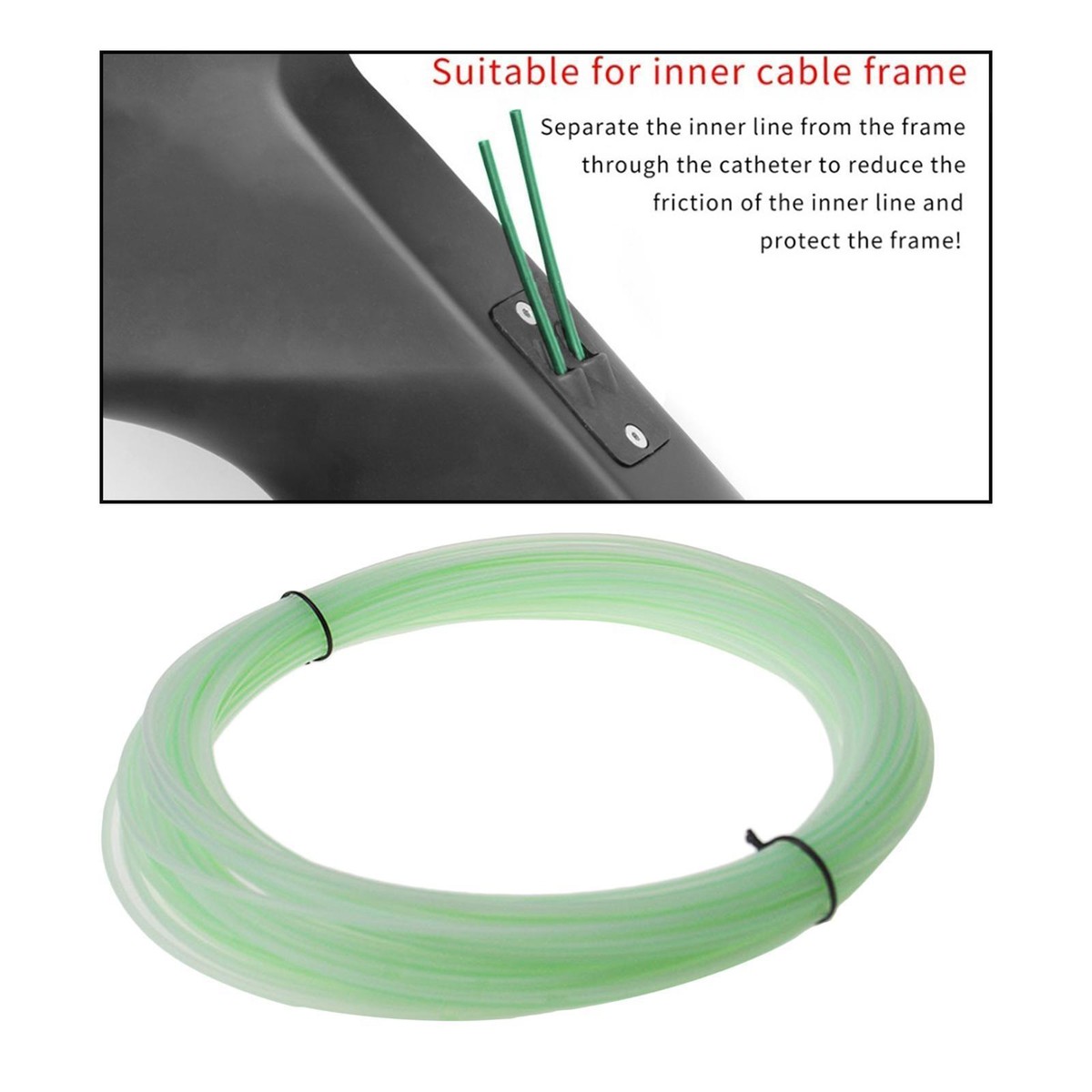 Shimano Gear Cable Bike Brake Cable Slick Lube Liner 3*M Bike Internal ...