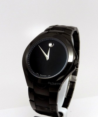 movado luno black
