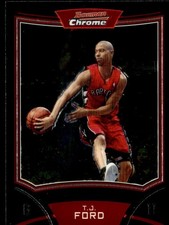 2008-09 Bowman Chrome T.J. Ford Indiana Pacers #94