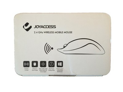 JOYACCESS 2.4 Wireless Mobile Mouse Silver White for Windows BRAND NEW SEALED