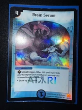 BRAIN SERUM Duel Marsters Card, A2/Y1, ATARI PROMO, HOLO