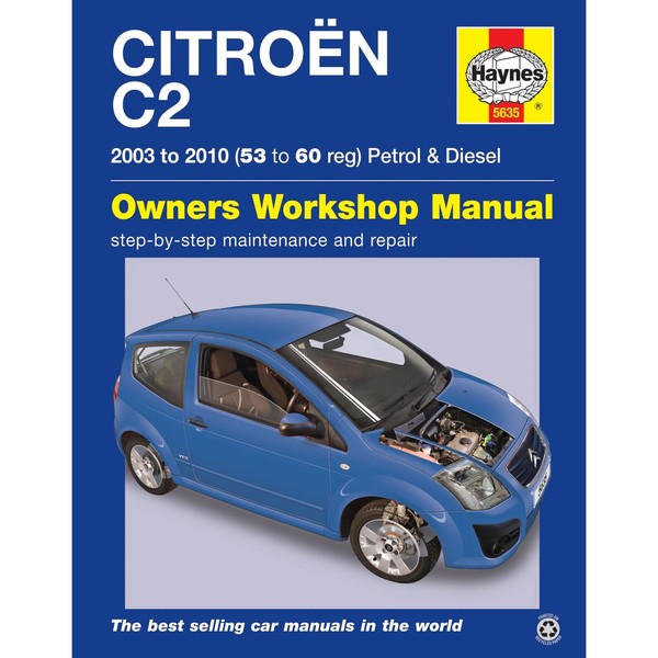 Citroen C2 2003-2010 Benzin Diesel Repair Manual Haynes-image