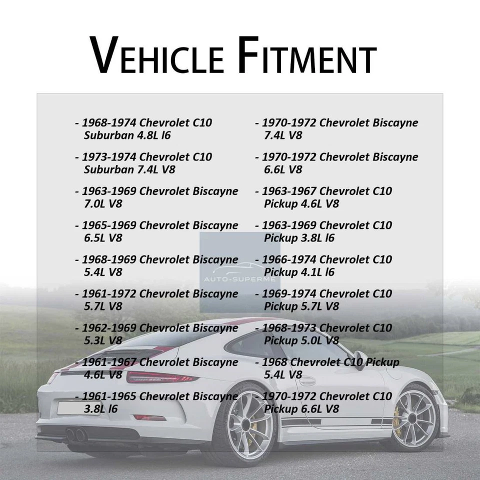 Bomba de direção hidráulica para 1966 1967 Chevrolet Caprice 4.6L - Imagem 3 de 4