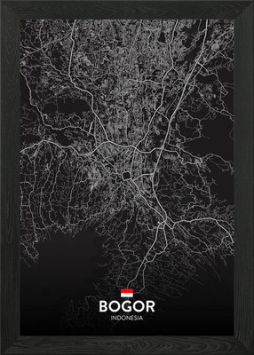 Bogor ID Gerahmtes Wandbild Poster Leinwanddruck Bild