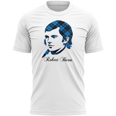 Lustiges schottisches Tartan T-Shirt für Männer Robert Burns Design Herren schottischer Promi...