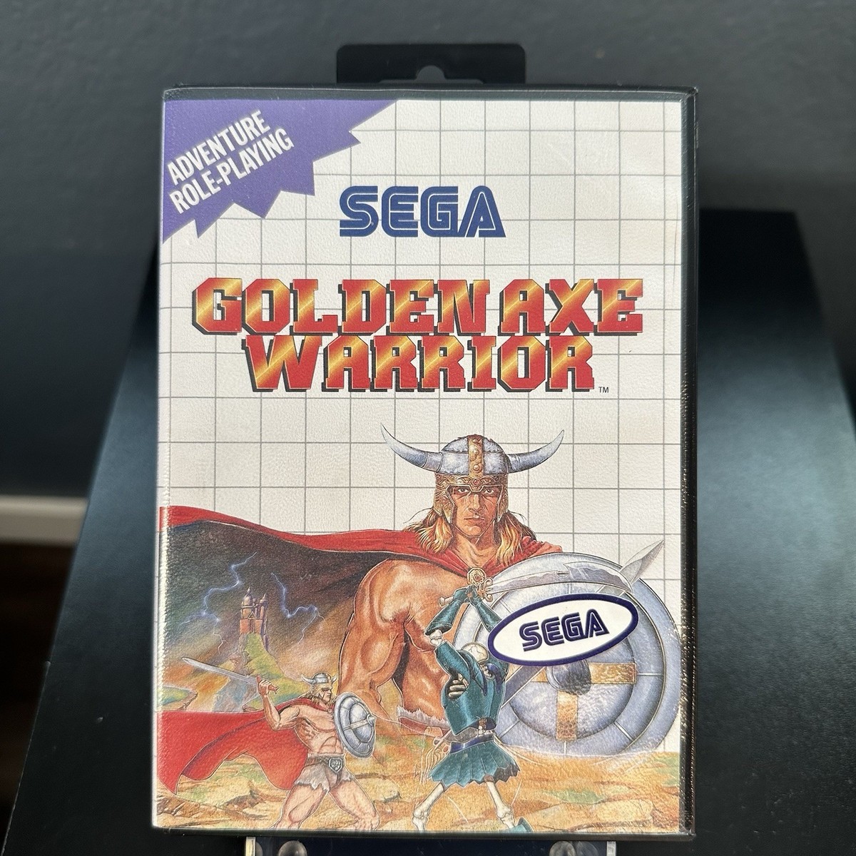 Golden Axe Warrior (Sega Master System) CIB Manual/Game/Box +