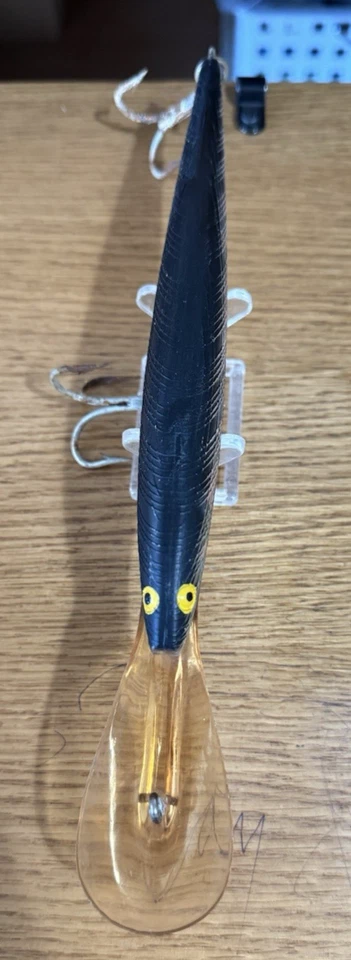 Vtg Rebel Deep Runner Spoonbill - DR 2401 Silver/Black Back  - 7” - 1 Oz. - Image 3 of 4