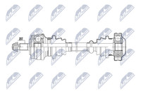 Antriebswelle NTY NPW-ME-193 FüR Mercedes 124 Model S124 W124 C124 Klasse 250